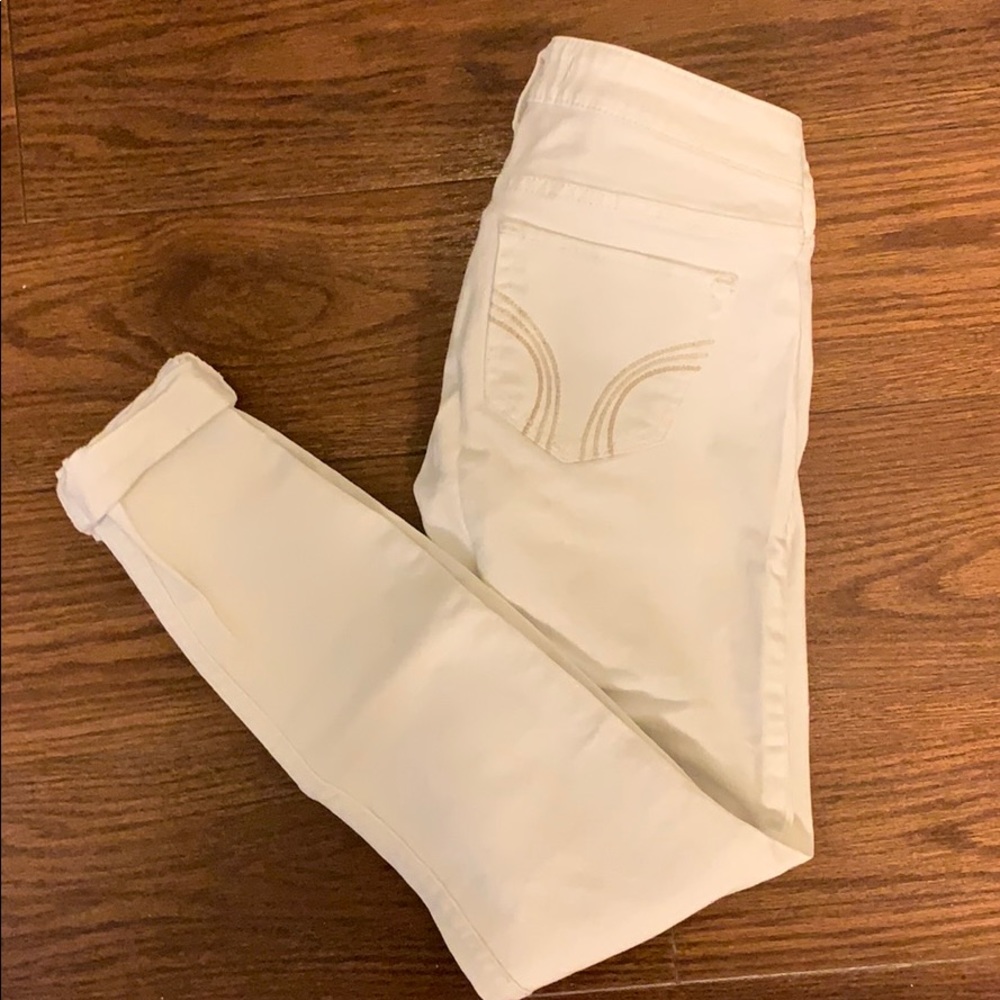 White jeans.